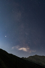 Milky Way over the Phantom Traverse