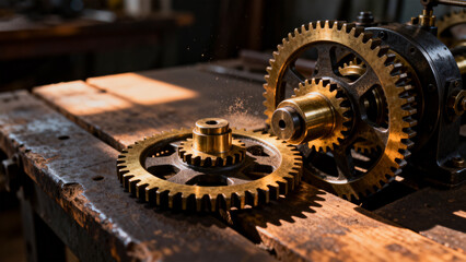 Metal gears and mechanical components