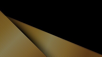 Golden abstract geometric background 