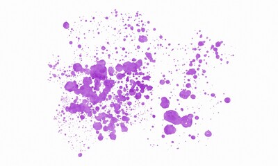 Abstract Blue Vebrant Paint Splatter Watercolor Texture Background