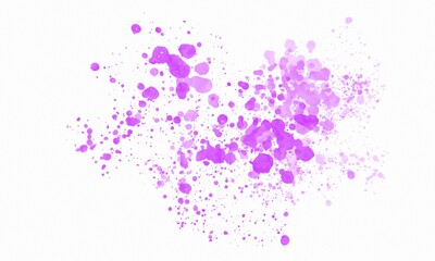 Abstract Blue Vebrant Paint Splatter Watercolor Texture Background