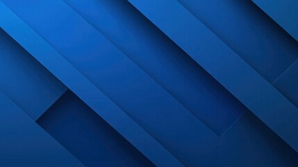 Obraz premium Abstract blue geometric background