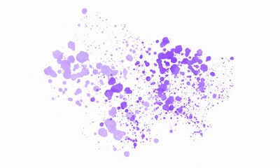 Abstract Blue Vebrant Paint Splatter Watercolor Texture Background