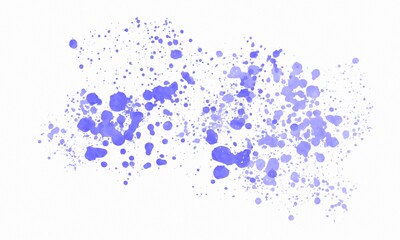 Abstract Blue Vebrant Paint Splatter Watercolor Texture Background