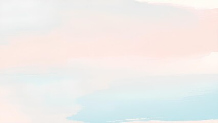 Obraz premium Soft Painted Brush Stroke Texture in Pastel Colors