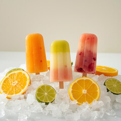 ice cream with lemon