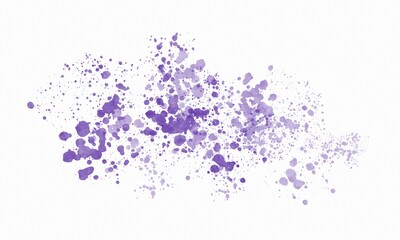 Abstract Blue Vebrant Paint Splatter Watercolor Texture Background