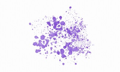 Abstract Blue Vebrant Paint Splatter Watercolor Texture Background