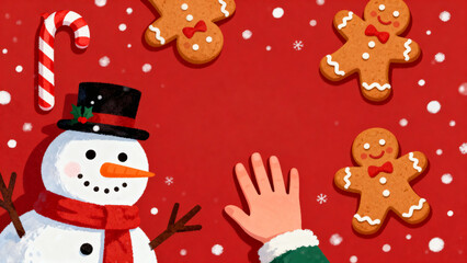 SnowmanCookiesCandyCane