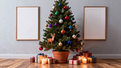 FestiveChristmasTreeWithGifts