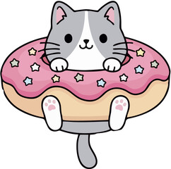 Cutee Kawaii Donuut Bar with ...