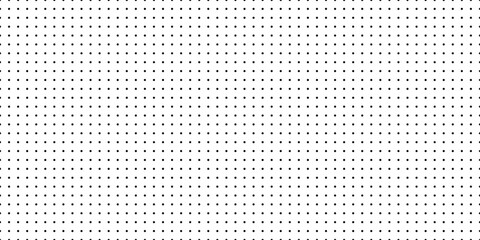 Halftone Dot Grid Seamless Pattern Background Vector Perforated Stipple Screen Texture Illustration