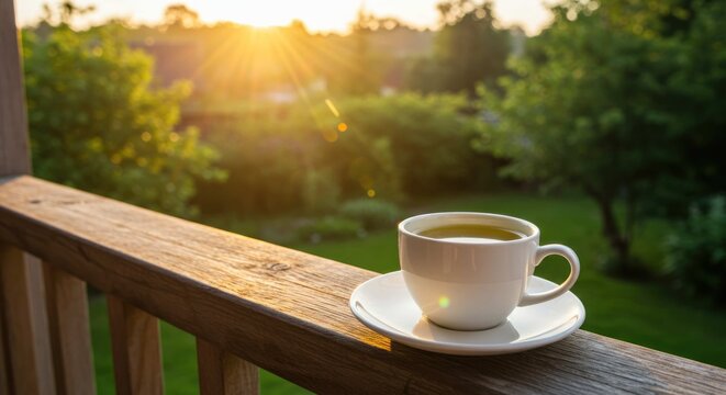 Person sits at desk with laptop looking out window at autumn trees.