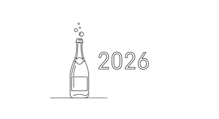 Toast to 2026 Celebrate the New Year with Bubbles and Hope