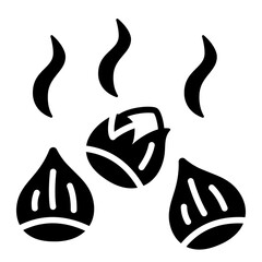 Roasted Chestnuts Icon