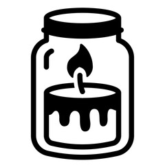 Candle Jar Icon