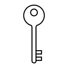 key icon isolated PNG transparent