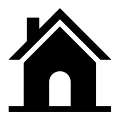 house icon isolated PNG transparent