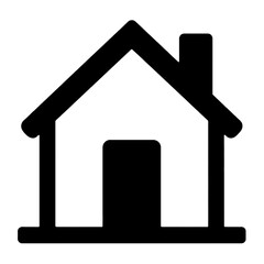 house icon isolated PNG transparent
