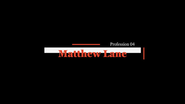 Stop Motion Lower Third 04