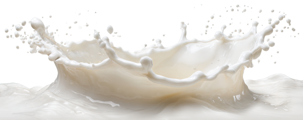 Milk splash on black background (1)