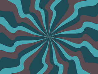 Vintage retro banner background. Colorful grunge wave wallpaper. Vector illustration. Twist party backround pattern.	