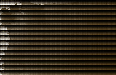 Gold metallic grunge striped background with shiny industrial texture, abstract luxury metal pattern for modern poster, design surface, and creative digital art backdrop