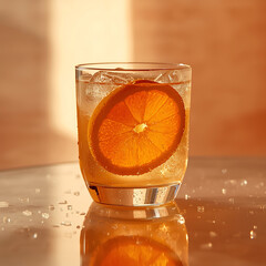 glass of orange juice