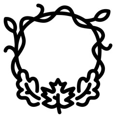 Autumn Wreath Icon