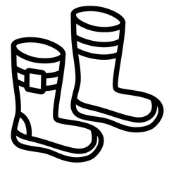 Rain Boots Icon