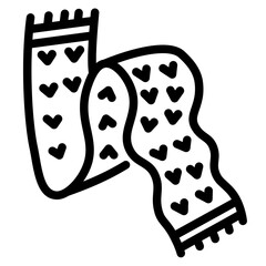 Knit Scarf Icon