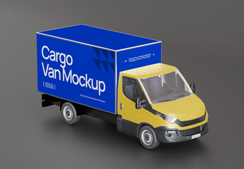 Delivery Van Mockup