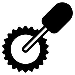 Tracing wheel icon