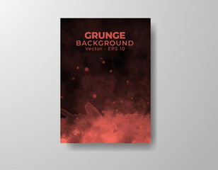 Cards with watercolor background. Design for your cover, date, postcard, banner, logo.