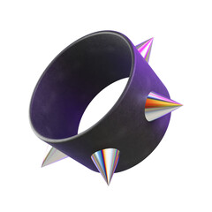 3d rendered illustration of a blue star