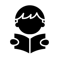 Boy Read Icon