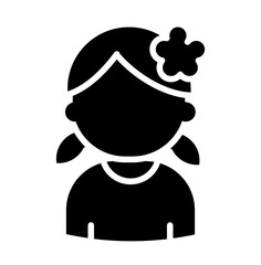 Cute Girl Icon 