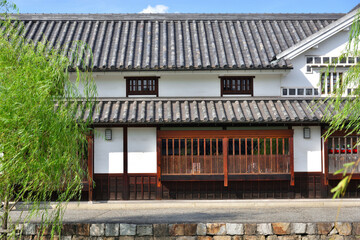 岡山県倉敷美観地区の街並み