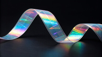 Holographic Ribbon Helix