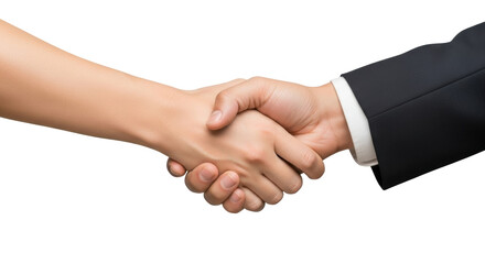 Isolated Business Handshake Agreement Professionalism Communication Meeting Concept