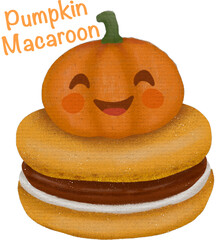 A collection of cute Halloween candies, cupcakes, and desserts, Perfect for stickers, cards or digital scrapbooking.