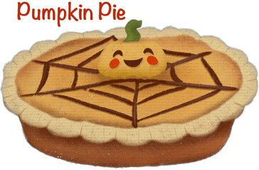 A collection of cute Halloween candies, cupcakes, and desserts, Perfect for stickers, cards or digital scrapbooking.