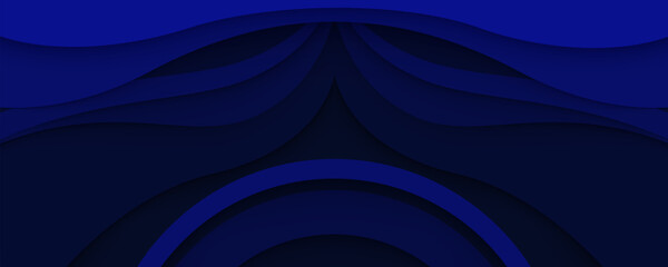 Blue abstract wave background design