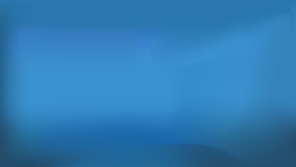 Abstract Blue Gradient Background, Smooth Deep Blue Backdrop