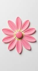 Obraz premium Medical tablet as flower core symbolizing health and inner potential growth