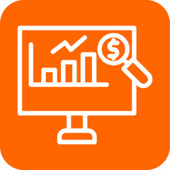 Market Research Icon Style