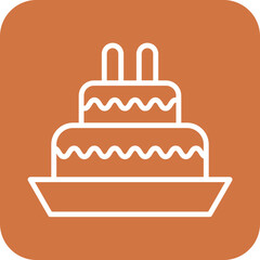 Cake Icon Style