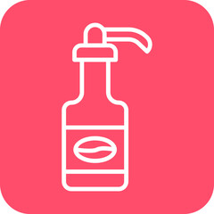 Coffee Syrup Icon Style