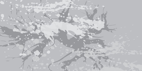 Fototapeta premium Abstract Gray and White Spatter Pattern Design.