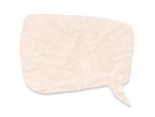 Chat bubble icon or Speech bubble symbol. Paper speech bubble, cloud, bubble, speech. Graphic resources about speech bubble. Blank Bubbles